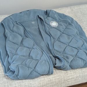 Quilted Blue Vest